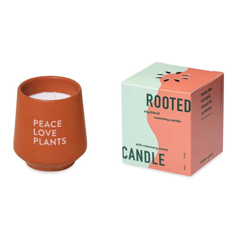 Custom Modern Sprout® Rooted Candle - Sienna-Rosemary - 3