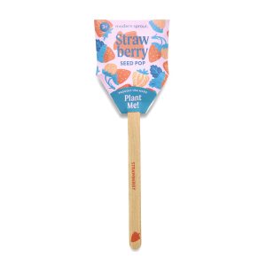 Custom Modern Sprout Garden Seed Pop - Strawberry