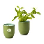 Custom Modern Sprout® Garden Vibes Candle/Planter - In The Weeds-Mint