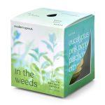 Custom Modern Sprout® Garden Vibes Candle/Planter - In The Weeds-Mint - 6