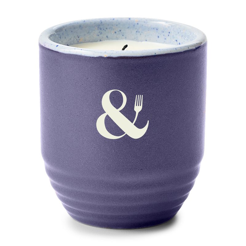Custom Modern Sprout® Garden Vibes Candle/Planter - Violet Hour-Lavender - 2