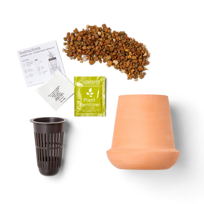 Custom Modern Sprout® Modern Terracotta Grow Kit Aloe - Terracotta - 6