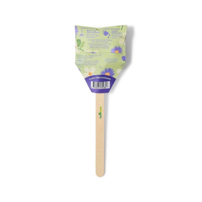 Custom Modern Sprout Flower Seed Pop - Thanks a Bunch - 2